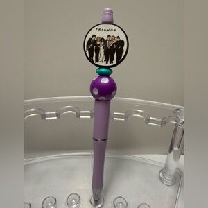 Beaded Friends Themed Pen